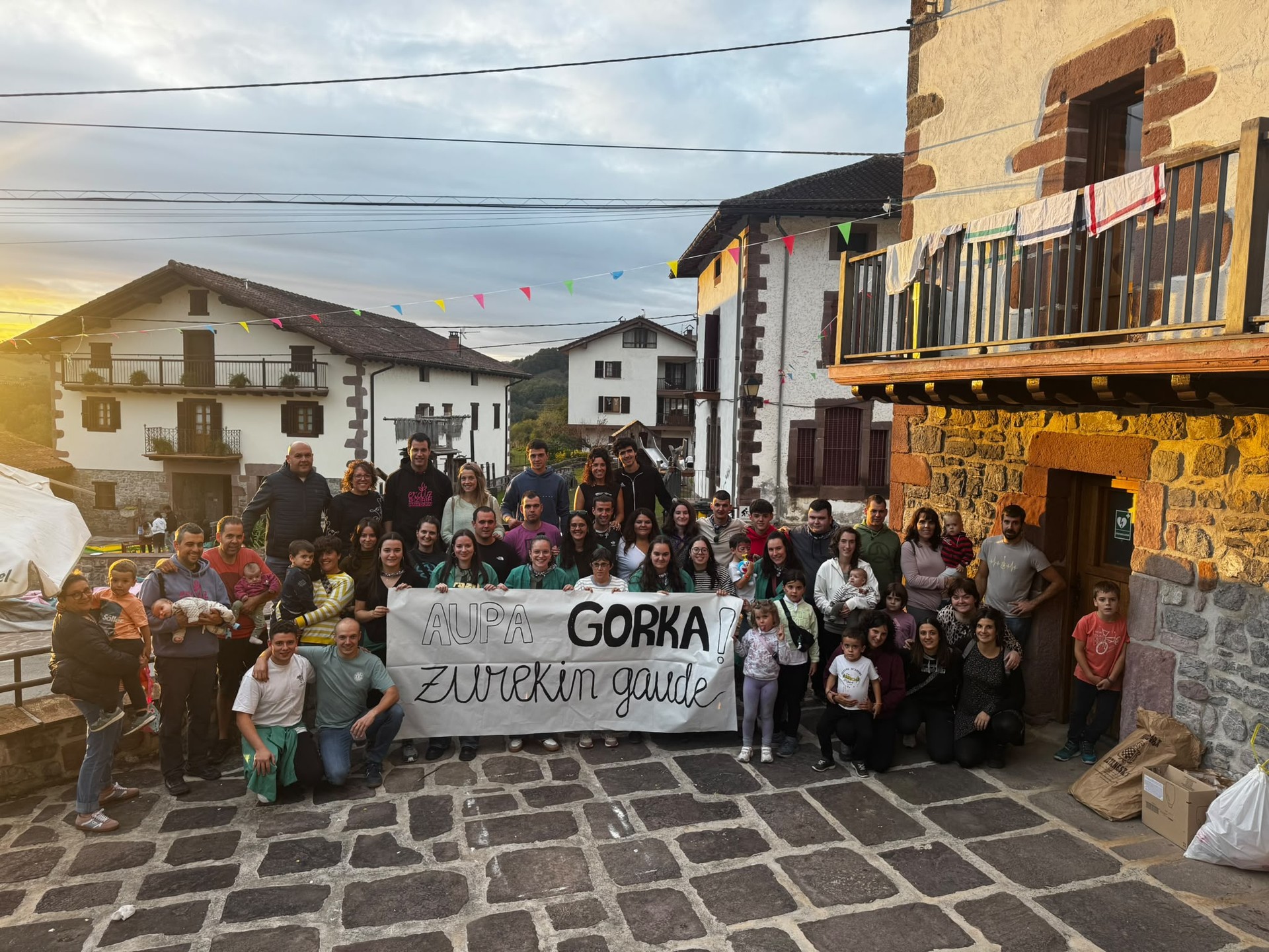 Giro polita izan dute asteburuan Gartzaingo bestetan