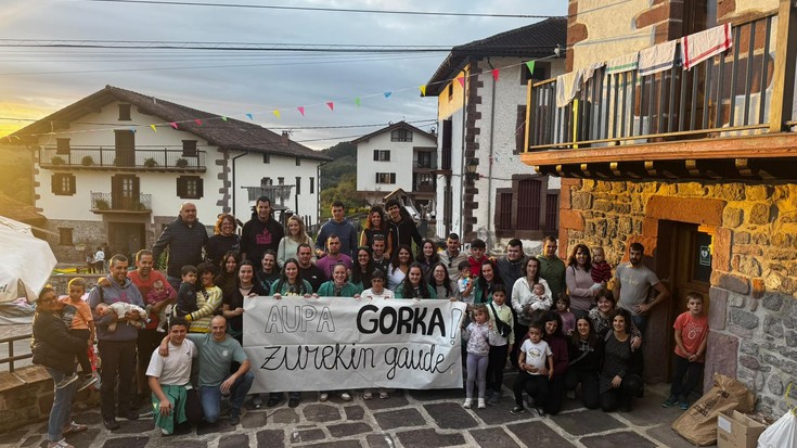 Giro polita izan dute asteburuan Gartzaingo bestetan