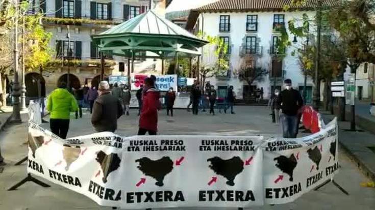 'Izan Bidea' ekimenaren baitan Lesakan egin duten hitzordua bideoan bildua