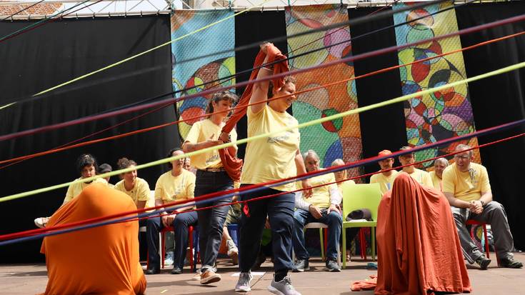 Har-Eman ikuskizun inklusiboa emanen du Kiribil konpainiak igandean Senperen