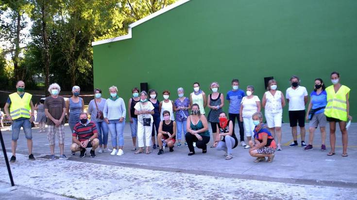 Jaiki Hadi taldearekin muxikoak izan dituzte ortziralean Alkaiagan