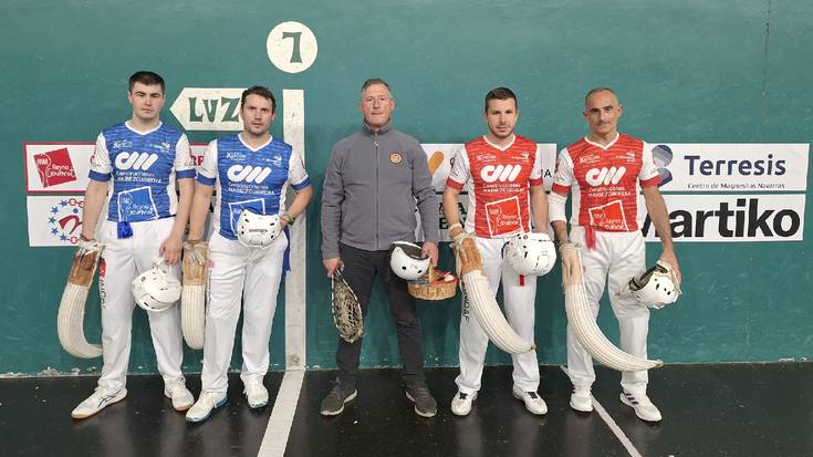 Uterga eta Mitxeo zuzenean sailkatu dira Iruñeko Alde Zaharreko erremonte txapelketaren finalerako