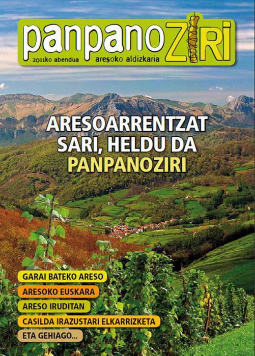 Kalean da herritarrek egin duten Panpanoziri aldizkaria 