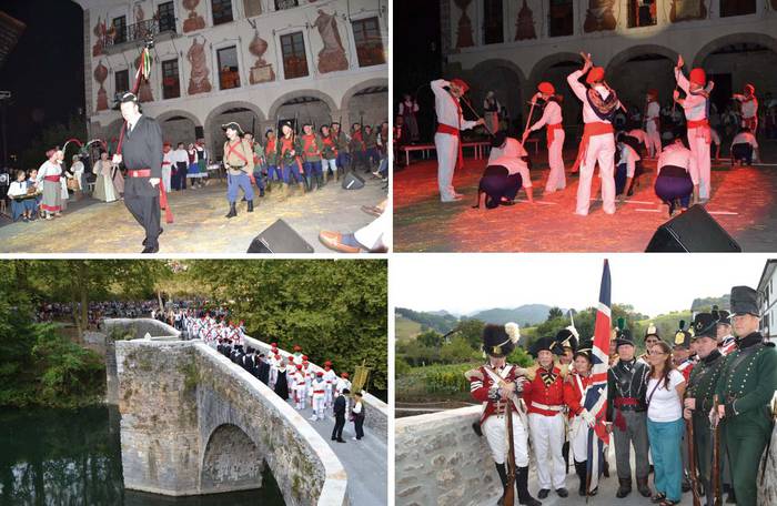 San Migel zubiko gudaren bigarren mendeurrena gogoratu zen 