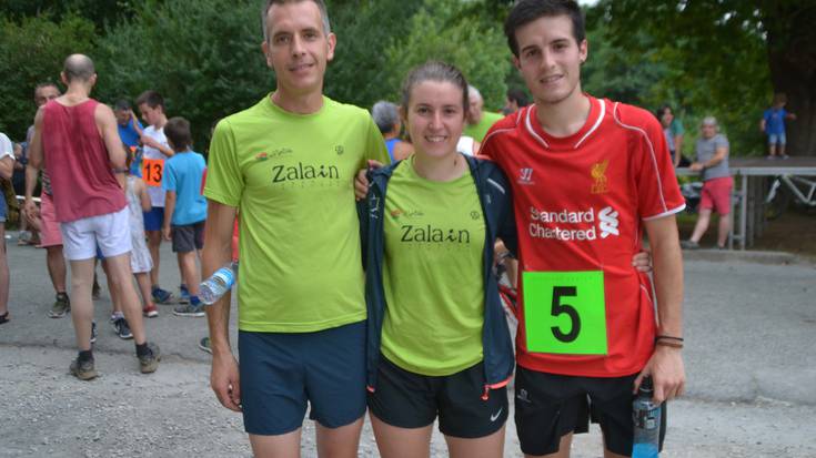 Ane Elzaurdiak, Adrian Gajatek eta Asier Garciak irabazi dute X. Alkaiaga Trail