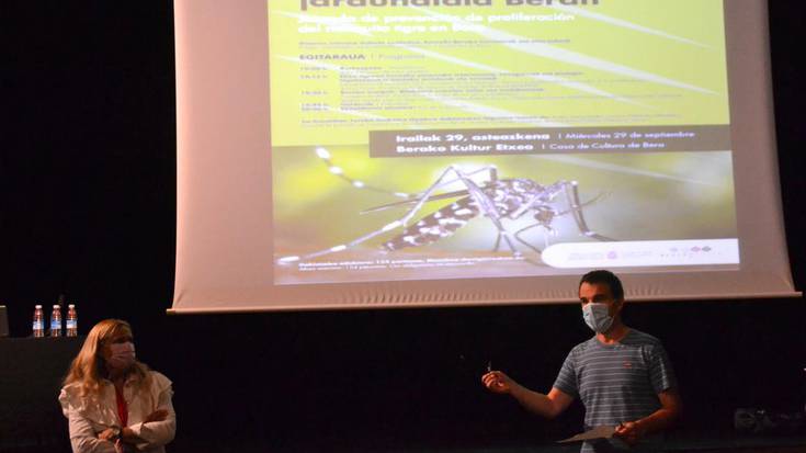 Eltxo tigrearen ugalketa prebenitzeko solasaldi interesgarria egin dute Beran