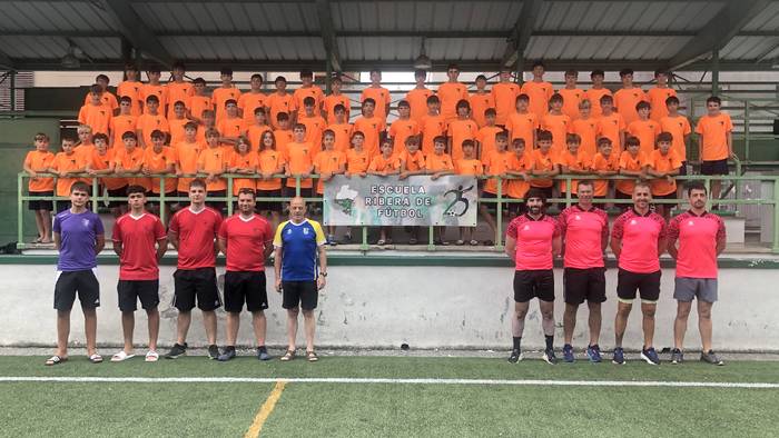 Erriberako Futbol Eskolaren Lesakako campusaren lehen txanda azken txanpan