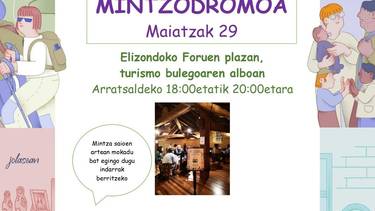 Solaslagunen Mintzodromoa izanen da arratsaldez Elizondon