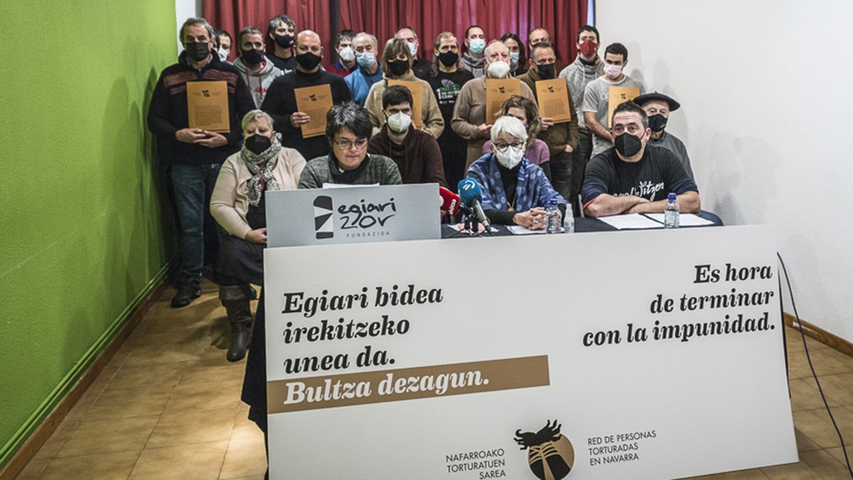 Nafarroako Torturatuen Sareak torturatuak izan direnen testigantzak bilduko ditu abenduan eta urtarrilean Leitzan