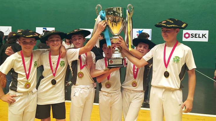 Herriarteko pilota txapelketa ttikiko finala jokatuko dute larunbatean Labriten Berak eta Ultzamak