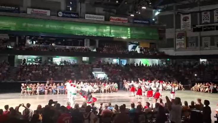 [BIDEOA] Euskal musika eta dantza Jaialdia izan dute Boisen