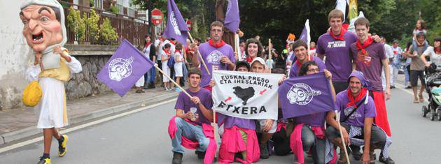 Berako Kaxerna Gaztetxeak Gaztextebanak prestatu ditu aurten ere