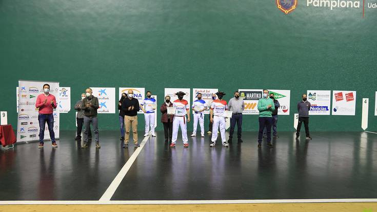 Uterga eta Barricartek irabazi dute Iruñerriko erremonte profesionaleko lehen txapela