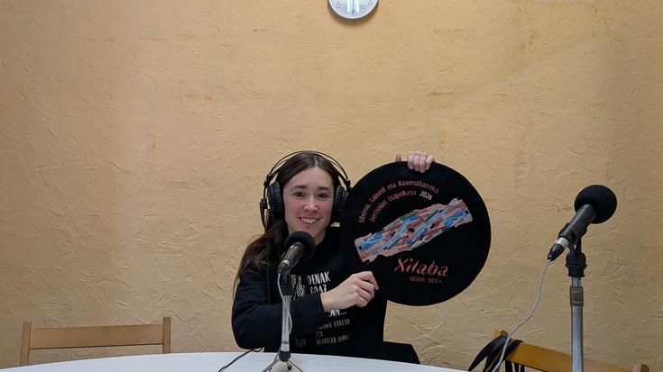 Maddi Ane Txoperena Xilabako txapeldunaren bisita izan dugu