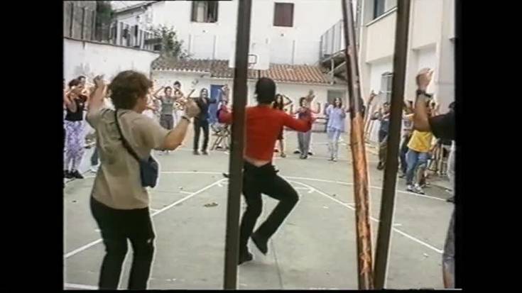 Pilota partidak eta Gazte Asanbladak antolatutako bazkaria 1999ko Arantzako bestetan