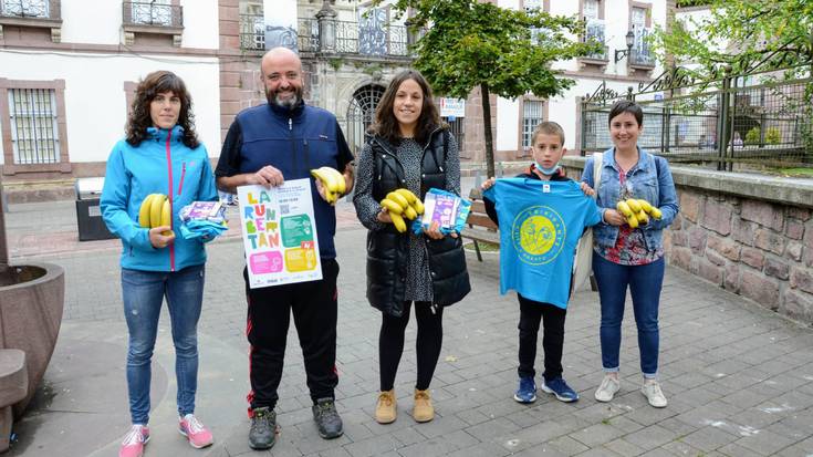 LarunBertan ekimena antolatu dute Baztango merkatariek La Palmaren alde