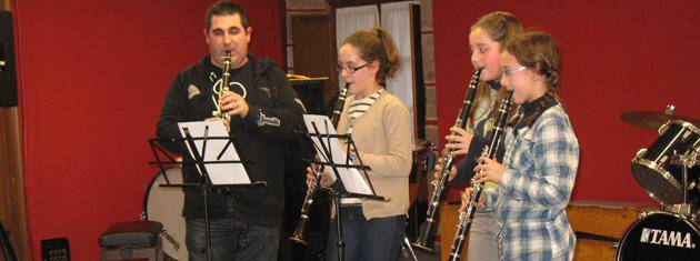 Haizezko entzunaldia eskainiko du Berako Musika Eskolak maiatzaren 13an