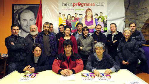 Berako ezker abertzalea ere Herri Programa lantzen ari da