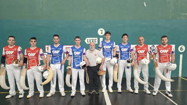 Zeberio II.a eta Barricart garaile Iruñeko Alde Zaharreko erremonte txapelketako hirugarren jardunaldian