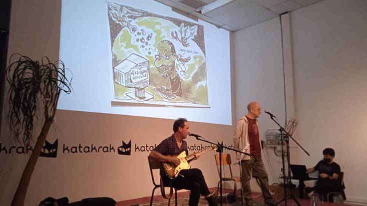 'Arkanbele Kantak' poema errezitaldi musikatua eginen dute ortzegunean Harriondoan