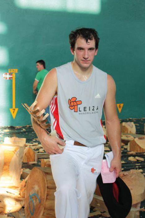 Jon Rekondo leitzarra lehenengo aldiz  Bigarren Mailako Euskadiko txapeldun