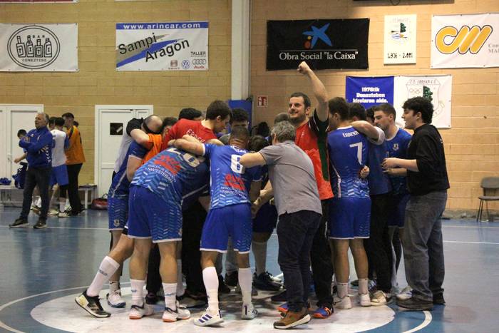 Errekako eskubaloiko gizonezkoek lauko finalerako txartela lortu dute