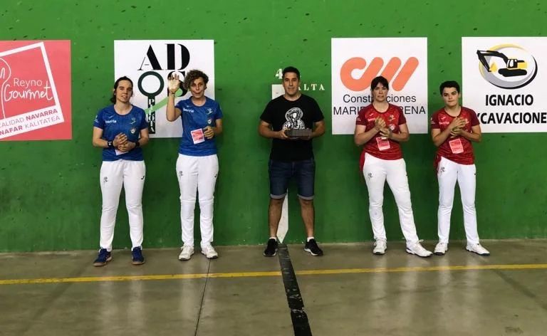Iturriaga eta Etxebeste Ados pilota elkartearen San Fermin Torneoko finalean izanen dira