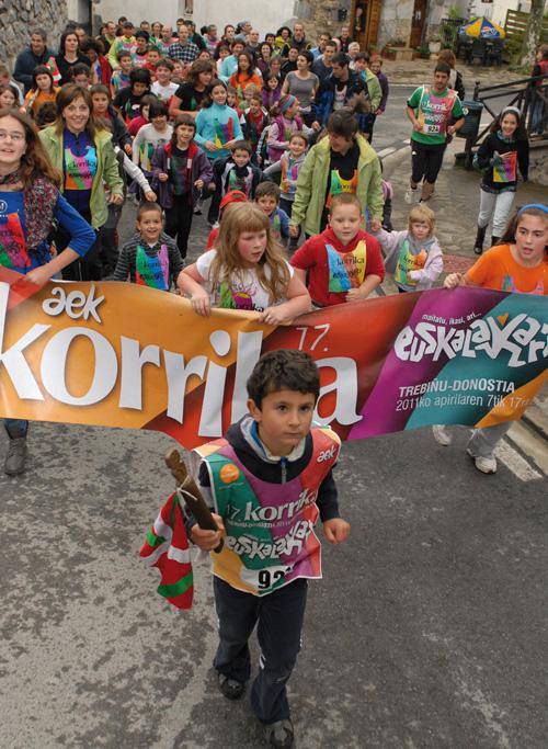 Euskararen alde Korrikarekin bat