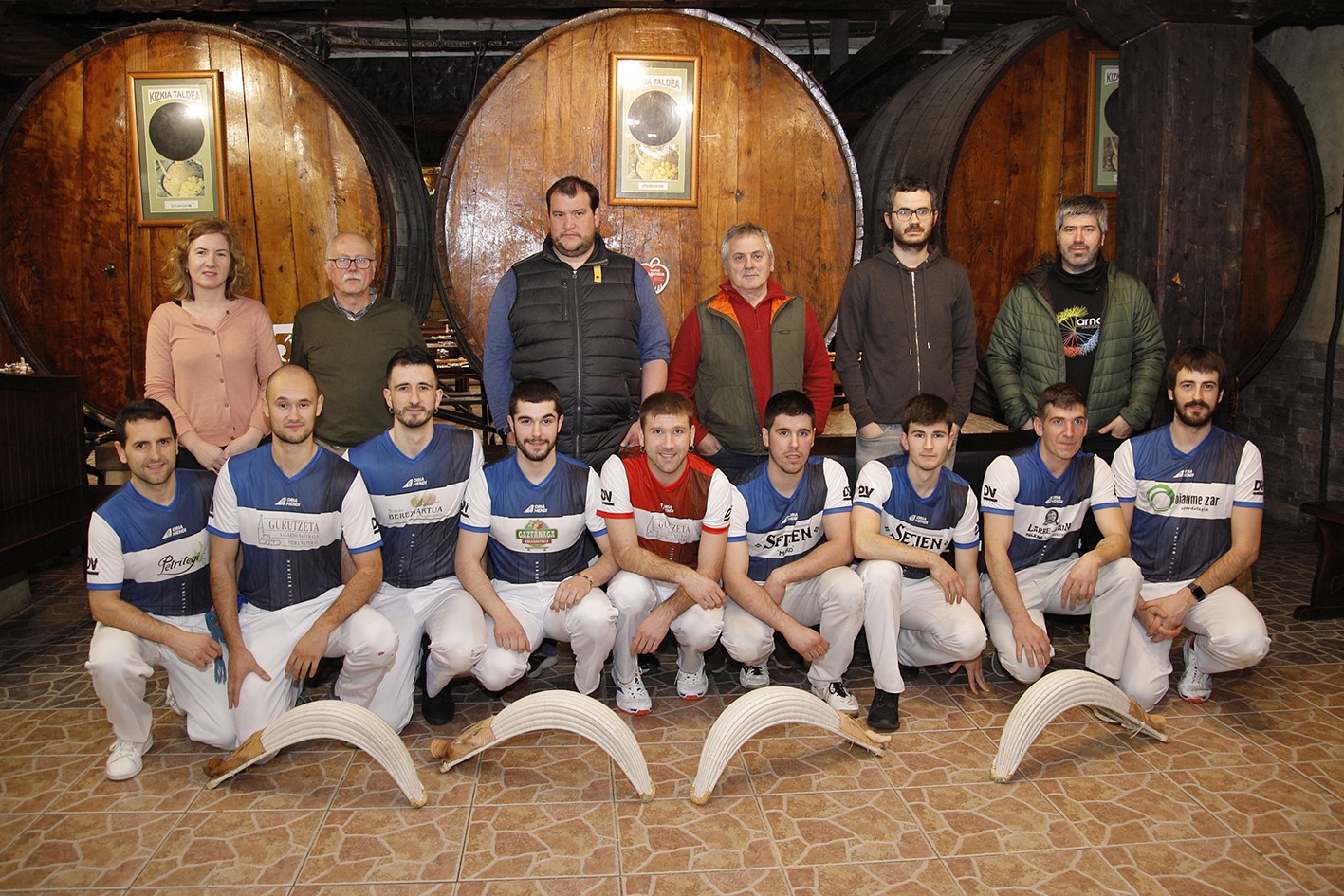 Ezkurra II.ak eta Zubirik Sagardoaren Txapelketako partida irabazi zuten Galarretan