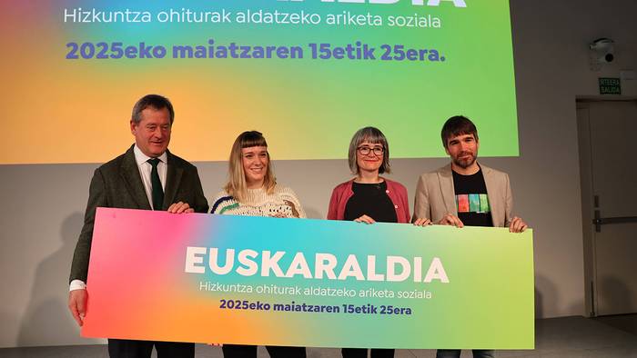 2025eko maiatzaren 15etik 25era eginen dute Euskaraldiaren laugarren edizioa