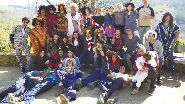 Zugarramurdiko ihauteak ospatuko dituzte egunotan eskolako haurrek eta gazteek