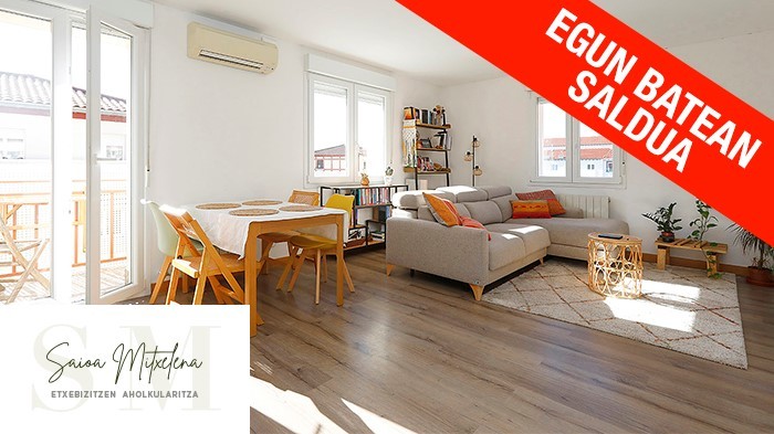 Saioa Mitxelena Inmobiliaria: Txantrean pisu berritua salgai