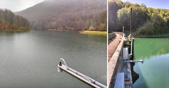 Leurtzako urtegian bi kontrol estazio berri instalatu ditu Kantauriko Ur Konfederazioak