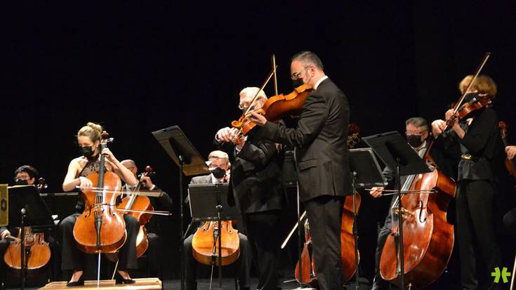Nafarroako Orkestra sinfonikoak emanaldi gustagarria eskaini zuen Beran atzo