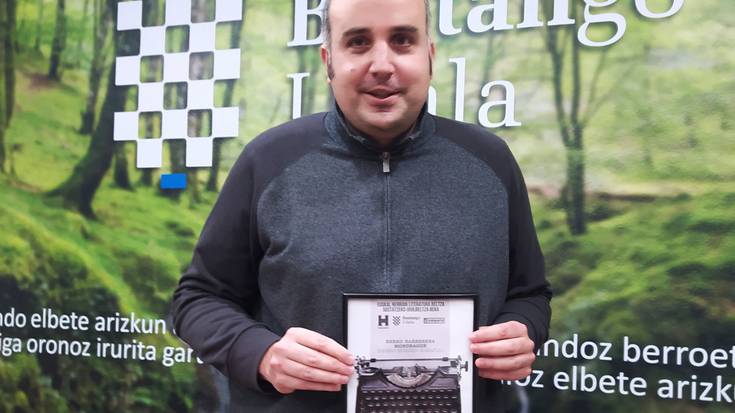 Eneko Barberena da aurtengo (H)ilbeltza bekaren irabazlea