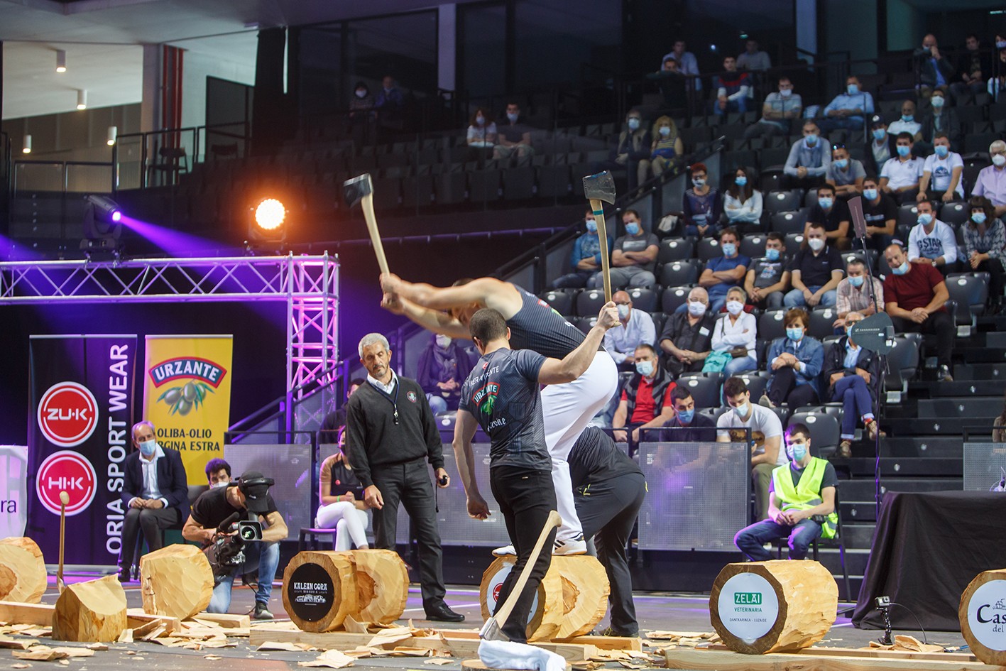 Euskal Herriko aizkolari txapelketa nagusiko finala Navarra Arenan jokatuko da lehen aldiz