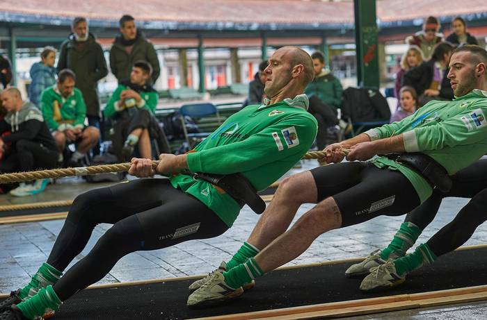 Lesakako finaletarako bidean Euskal Herriko sokatira txapelketak Busturian izanen du geltoki larunbatean