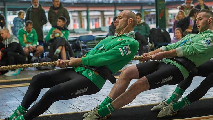 Lesakako finaletarako bidean Euskal Herriko sokatira txapelketak Busturian izanen du geltoki larunbatean