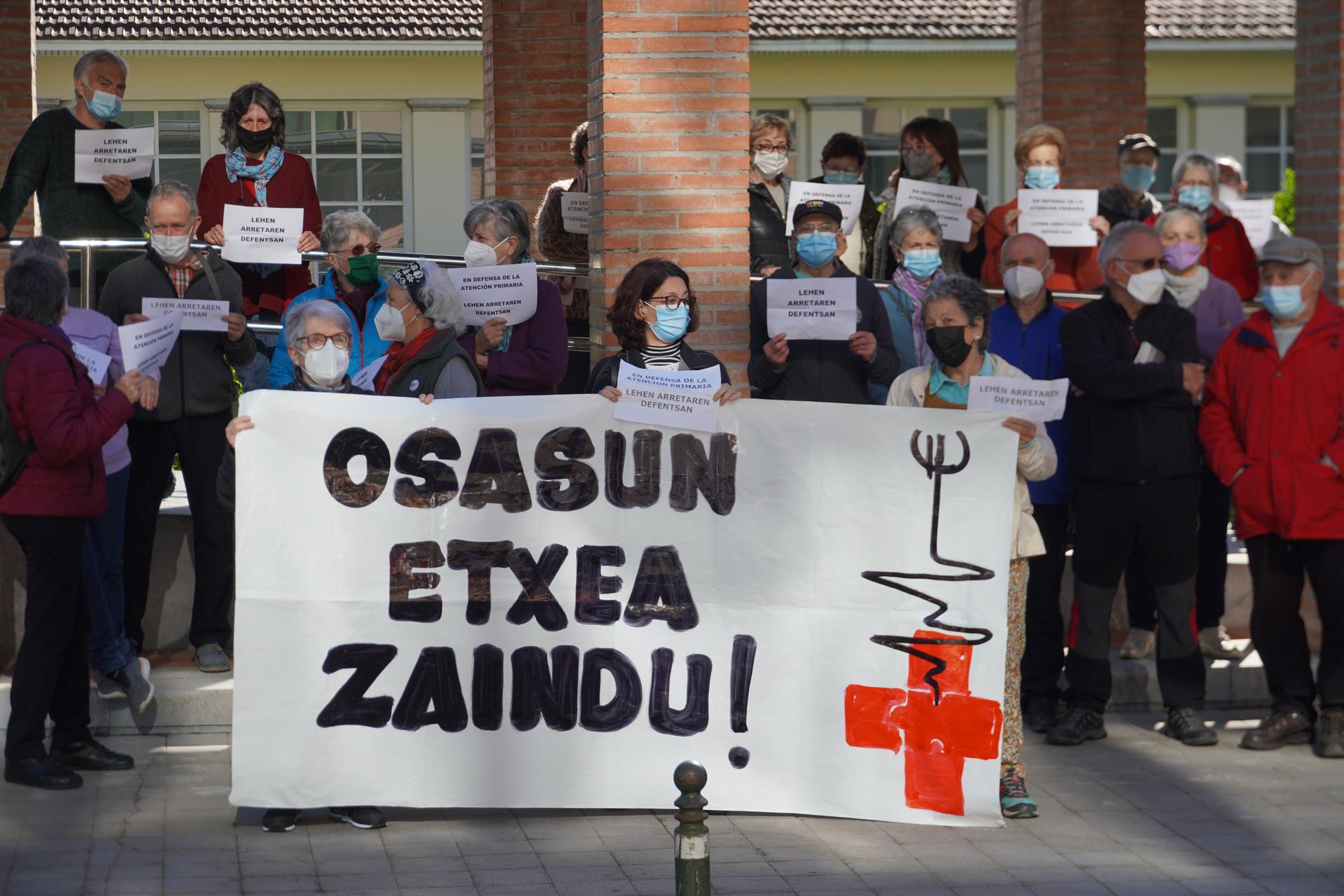 Asteroko elkarretaratzea egin dute gaur ere Lesakako Osasun Etxean