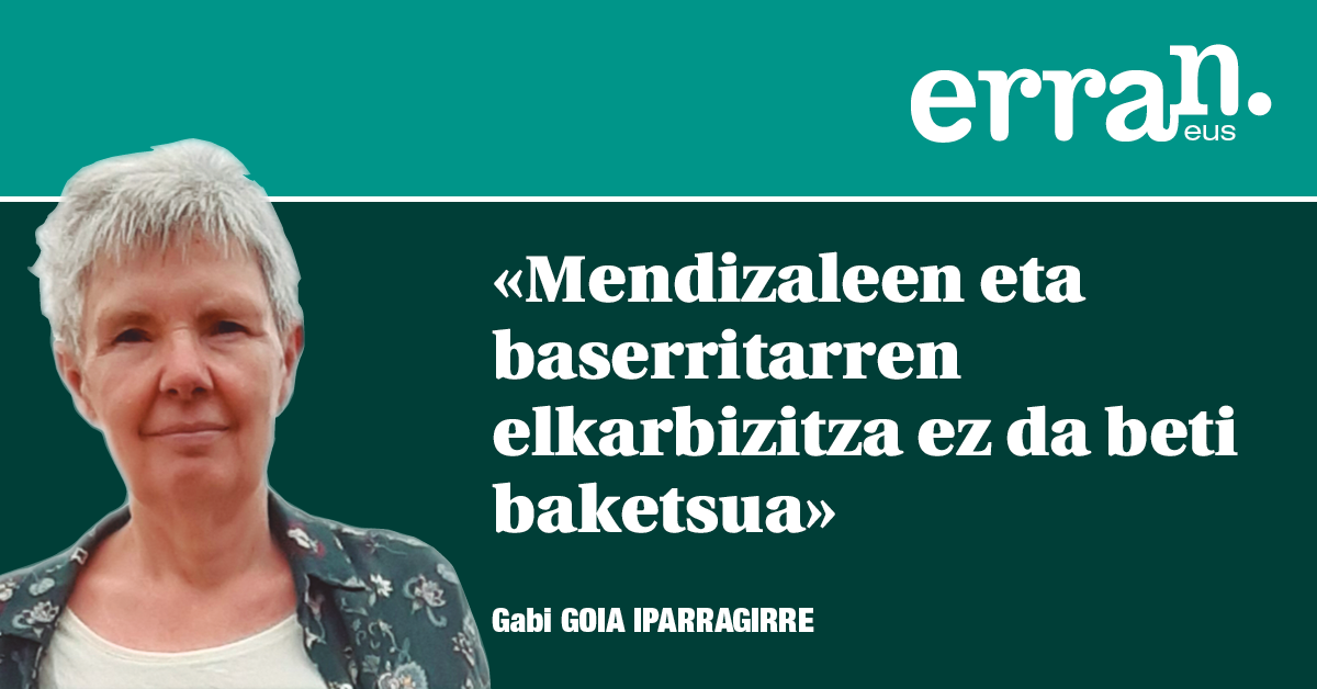 Ikusi mendizaleak, baso eta zelaiak...