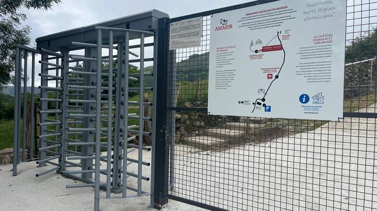 Amaiurko gaztelua bisitatzeko tiketa erosi behar da uztailetik aitzinerat
