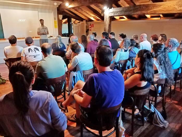 Euskal Herriko energia fosilen menpekotasunaz mintzatu da Gorka Laurnaga Elizondon