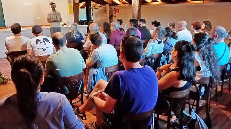 Euskal Herriko energia fosilen menpekotasunaz mintzatu da Gorka Laurnaga Elizondon