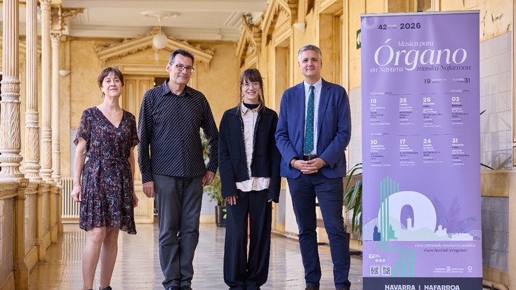 Organo Musika Nafarroan zikloaren barrenean kontzertua iragarri dute Lesakan urrian