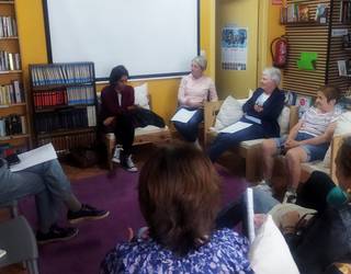 Literatura solasaldiak egin dituzte Arantzan eta Lesakan