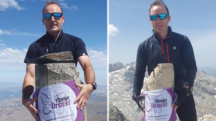 Draveten eritasuna ezagutarazteko Pirinioetako bertze hiru tontor igo nahi ditu Iñarreak abuztuan