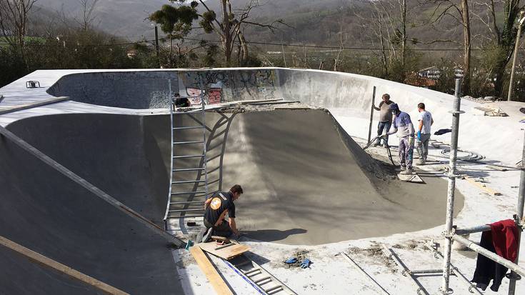 Lanak bukatu bitartean Kaxernako skate-parkerako sarrera debekatu du Berako Udalak