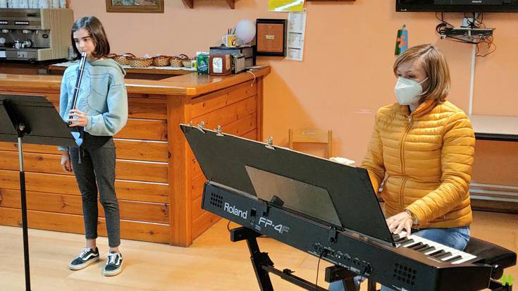 Berako Udal Musika Eskolako ikasleek entzunaldia eman dute