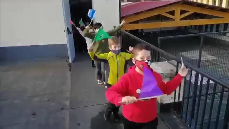 Baztan Ikastolako ikasleek Euskararen Eguna ospatu dute