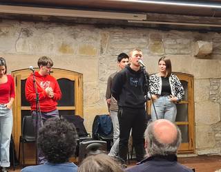 Xenpelar sariketako finalean izanen dira Haira Aizpurua eta Josu Txoperena bertsolariak